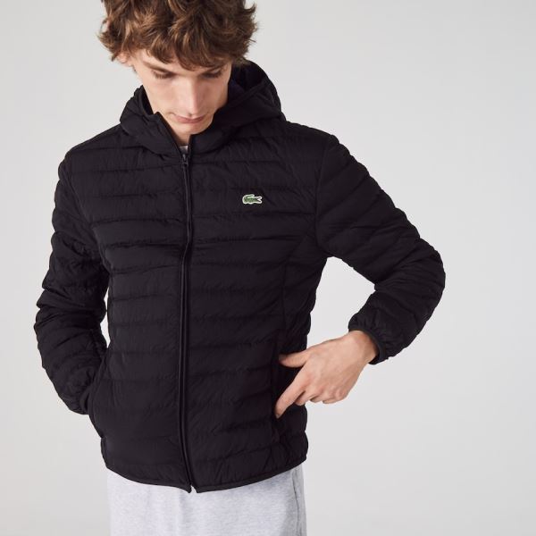 Lacoste lightweight best sale puffer jacket